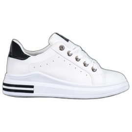 SHELOVET Modne sportske cipele bijela