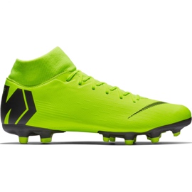 Nike Mercurial Superfly 6 Academy FG / MG M AH7362 701 nogometne cipele tamnoplava zelena