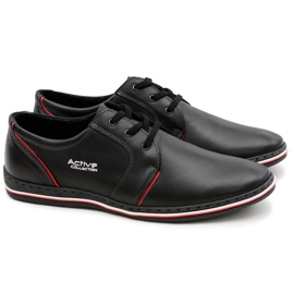 Joker Crne kožne muške cipele marke Marko crna