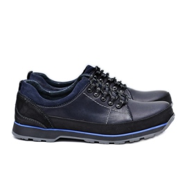 KOMODO Muški Brogues Navy Blue Outdoor Ivar tamnoplava