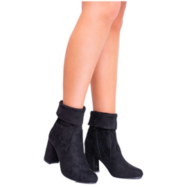 EVE Ženske čizme od crne antilopa na Dharma postu crno