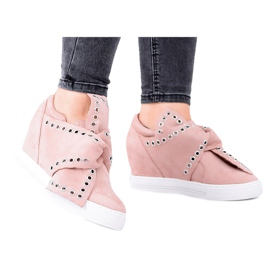 Ženske tenisice Wedges Lu Boo Pink Margo ružičasta