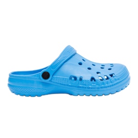 Flameshoes Ženske papuče Blue Light Crocs Eva plava