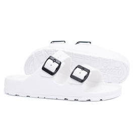 Flameshoes Ženske papuče Light Garden White bijela