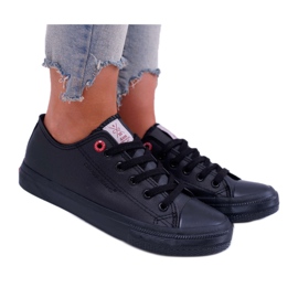 Ženske tenisice Cross Jeans Black DD2R4029 crna