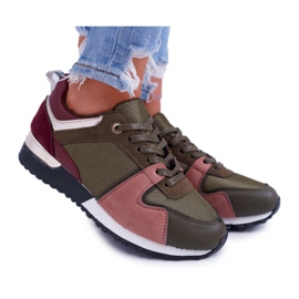 FRJ Ženske sportske cipele Green Merido raznobojna zelena