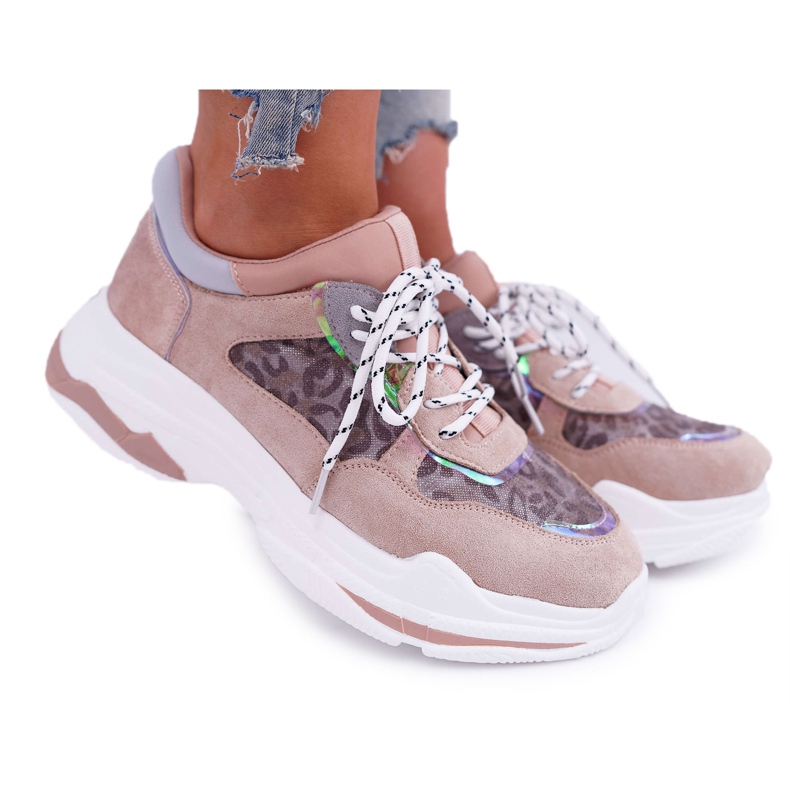 FC1 Ženske sportske cipele High Sole Pink Cabana ružičasta