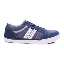 McBraun Muške sportske cipele Federico Navy Blue tamnoplava