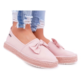 Ženske espadrile Materijal Big Star Pink DD274785 ružičasta