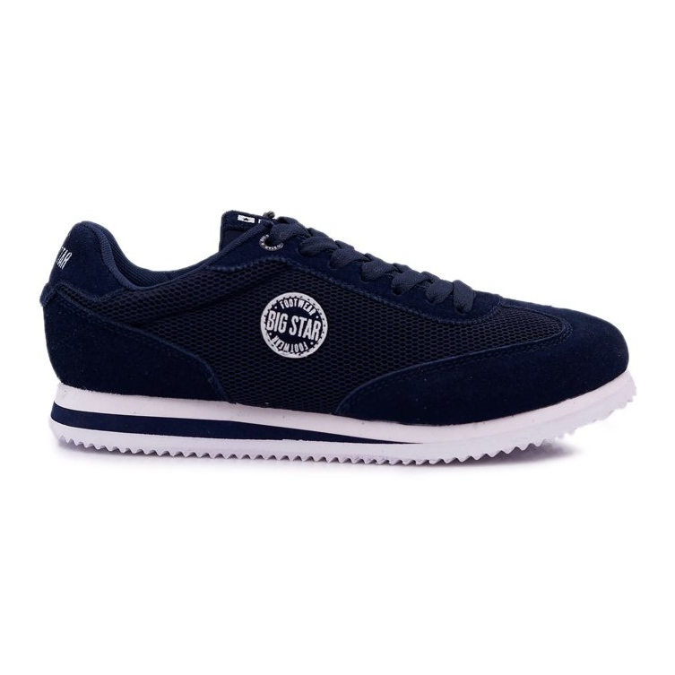 Muške sportske cipele Big Star Navy Blue DD174087 mornarsko plava