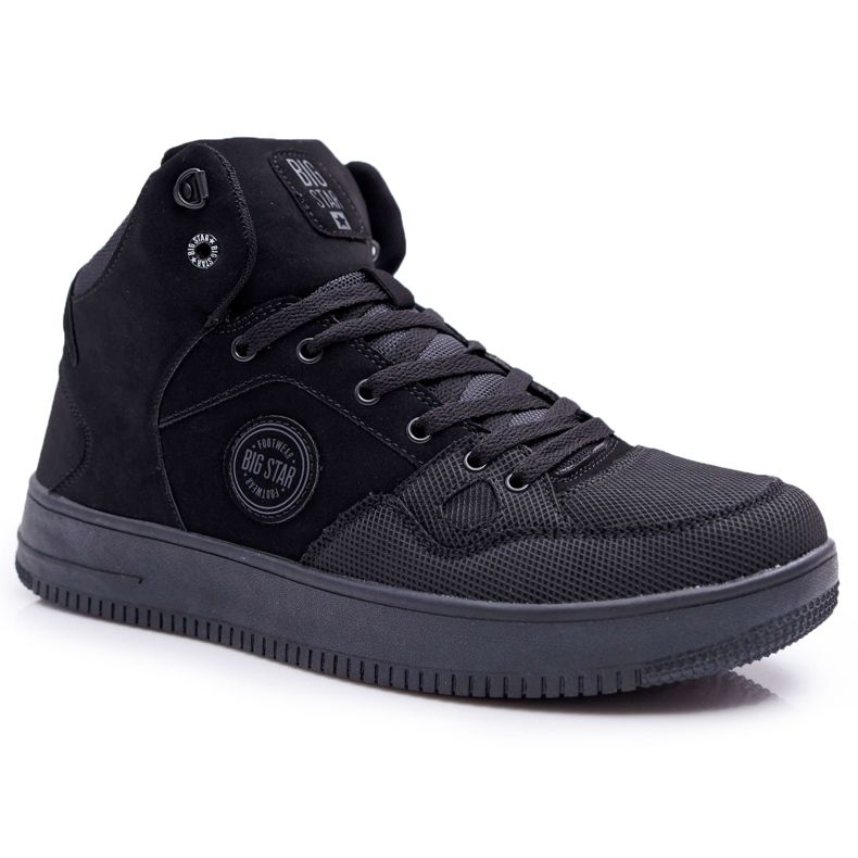 Muške sportske cipele Big Star High Black EE174433 crno