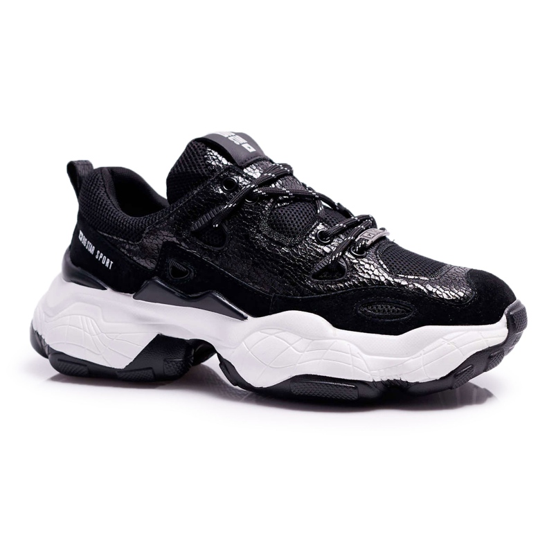 Ženske sportske cipele Big Star by Daniel Lopez Black FF274431 crno