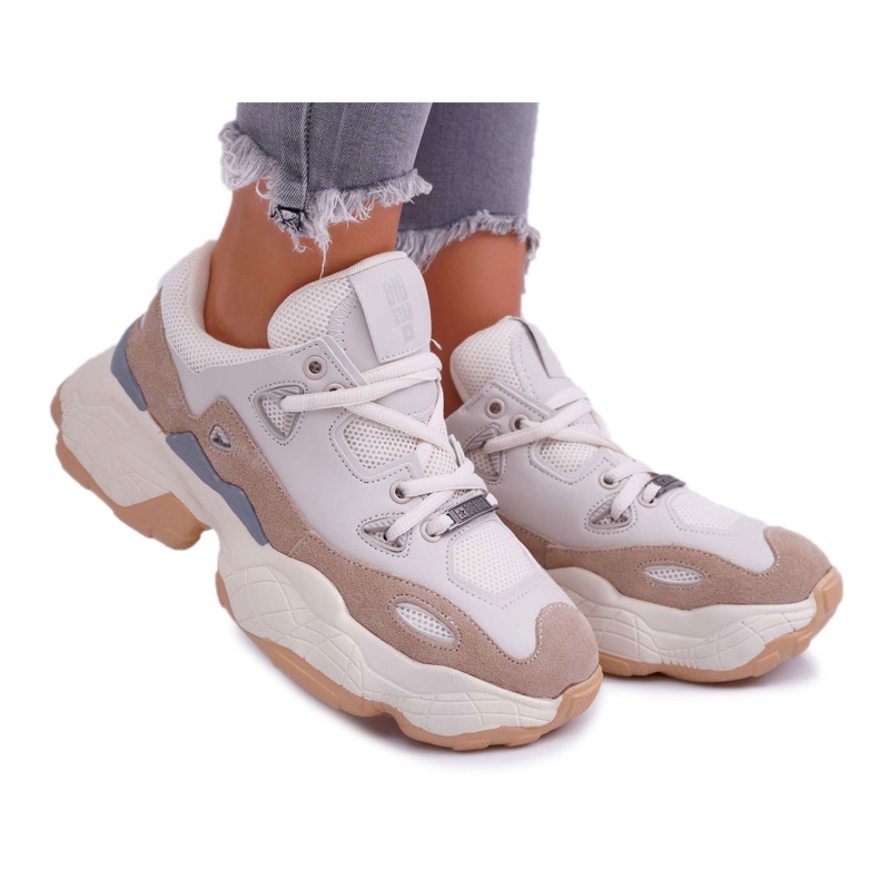 Ženske sportske cipele Big Star by Daniel Lopez Beige FF274429 bež
