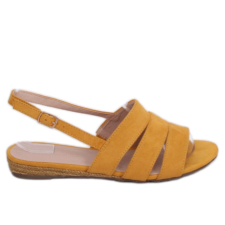 Sandale medene espadrile 9291 Amarillo žuta boja