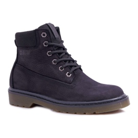 Ženske čizme Trappers Big Star Black EE274014 crna