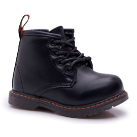 FRROCK Dječje crne guste tople čizme s patentnim zatvaračem crna