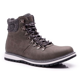 Muške čizme Trappers Big Star Grey EE174405 siva