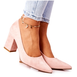 SEA Ženske pumpe na antilop antilop bež Florena