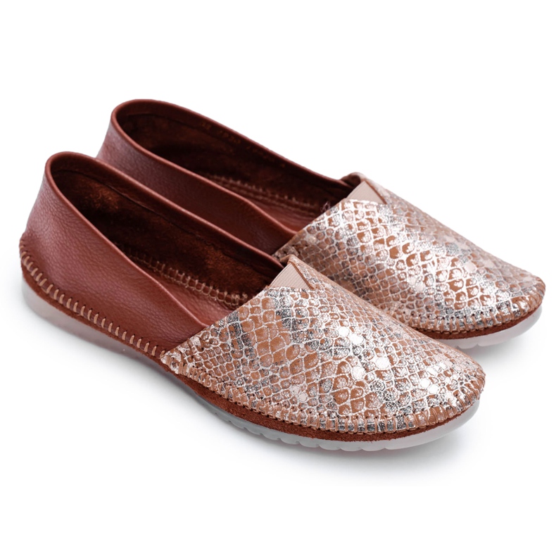 Ženske smeđe balerinke Maciejka 1930A-29 / 00-6 smeđa