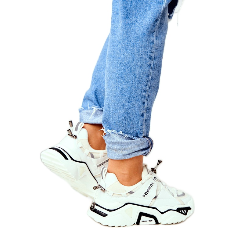 Ženske sportske cipele Big Star by Daniel Lopez White FF274A542 bijela