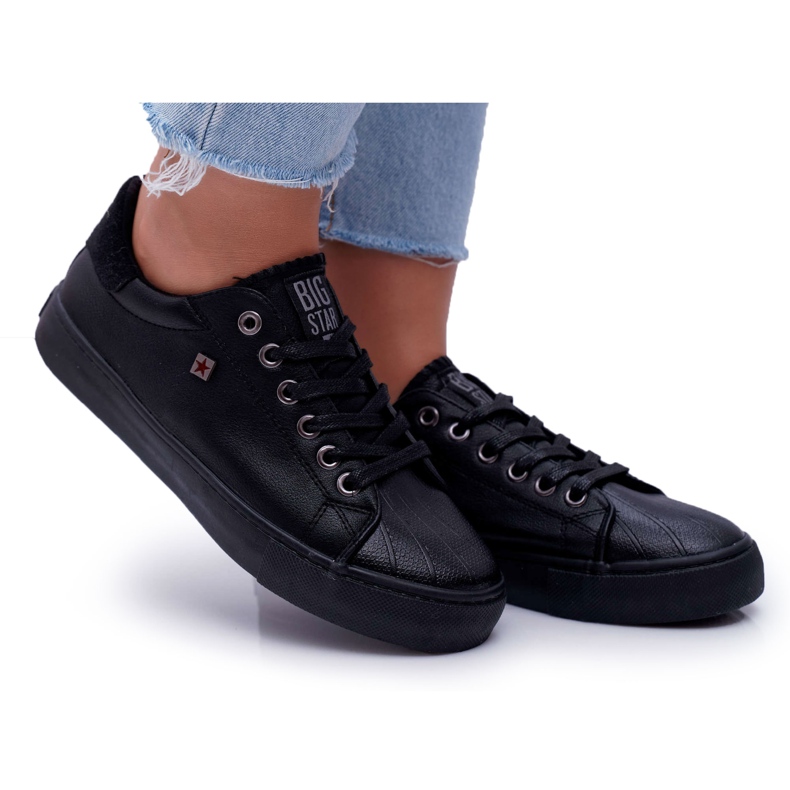 Ženske tenisice Big Star crne BB274032 crno