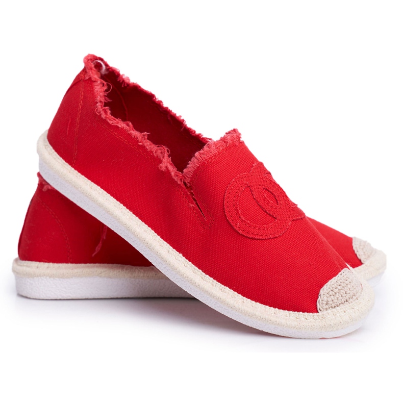 PS1 Ženske espadrile Red Flaure crvena