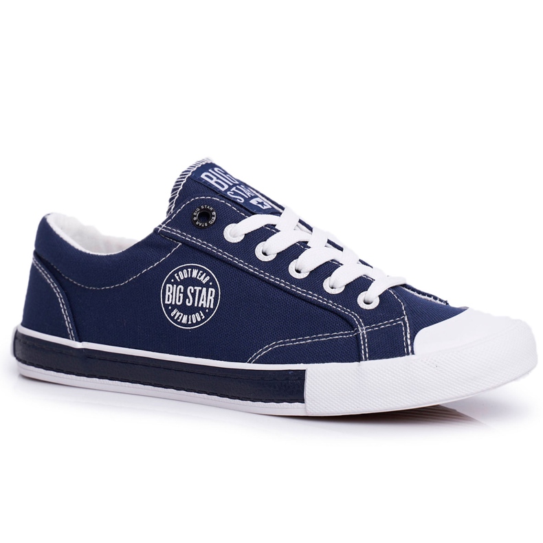 Ženske tenisice Big Star Navy Blue FF274229 mornarsko plava