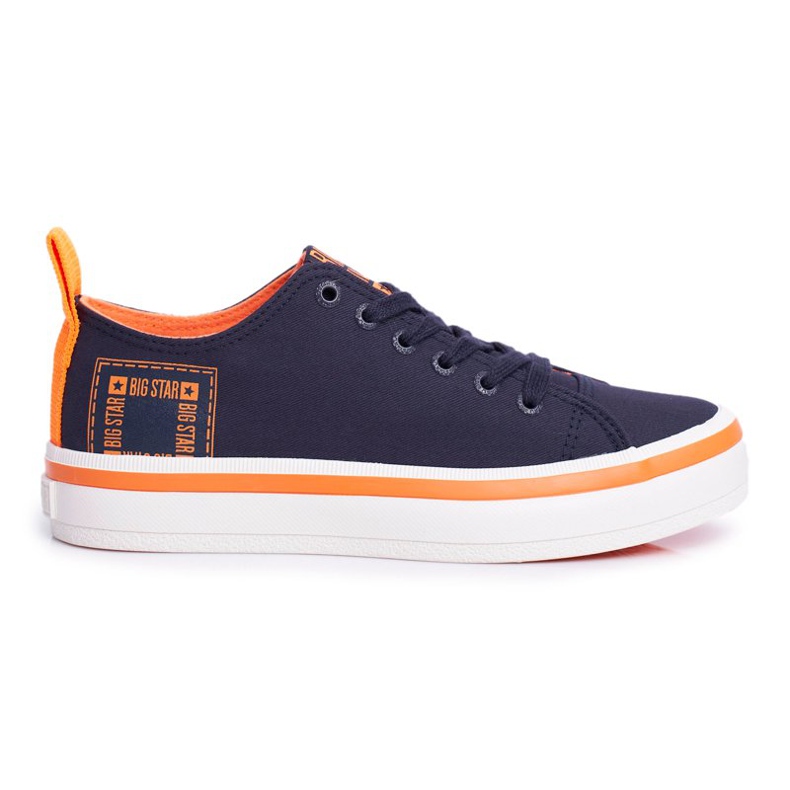 Ženske tenisice Big Star Navy Blue FF274A070 mornarsko plava