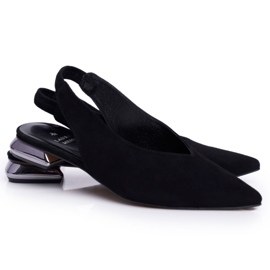 Ženske balerinke Laura Messi Koža Crna 2127