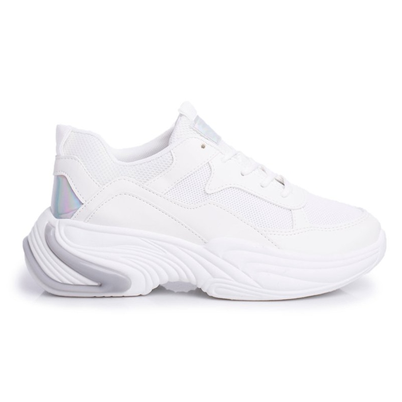 PS1 Ženske sportske cipele Šareni bijeli pinner bijela raznobojna