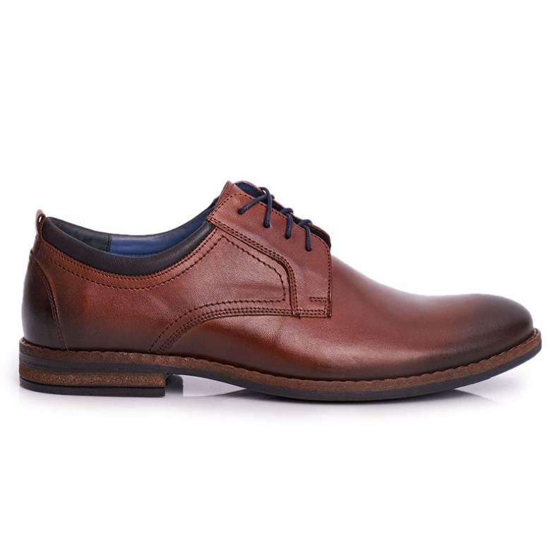 Muške cipele Brogues Casual Nikopol Leather Brown 1726 smeđa