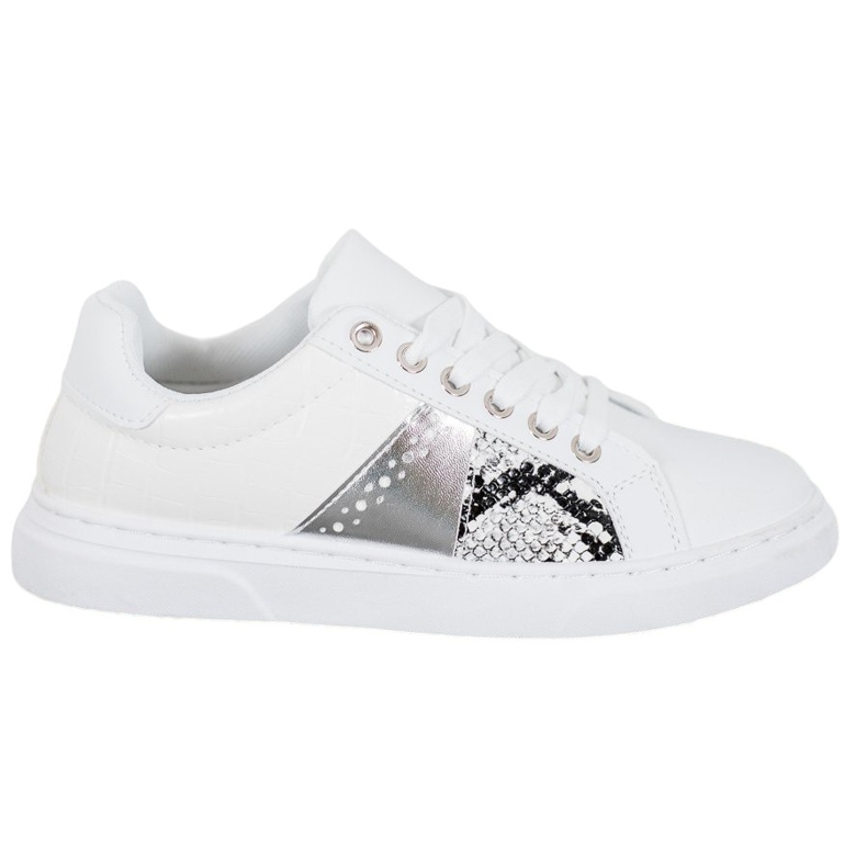 SHELOVET Udobne bijele tenisice bijela