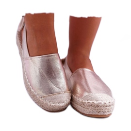 FRJ Ženske espadrile Golden Contour zlatni