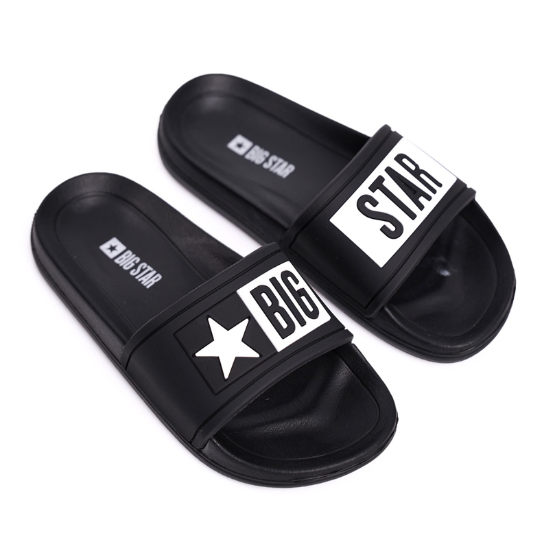 Dječje i mlade Big Star crne papuče DD374150 crno