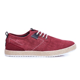 Muške tenisice Big Star Espadrile crvene FF174151 crvena