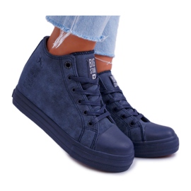 Ženske tenisice Big Star Navy Blue EE274125 mornarsko plava