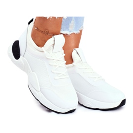 BUGO Ženske sportske cipele crno -bijele Fellen bijela crna