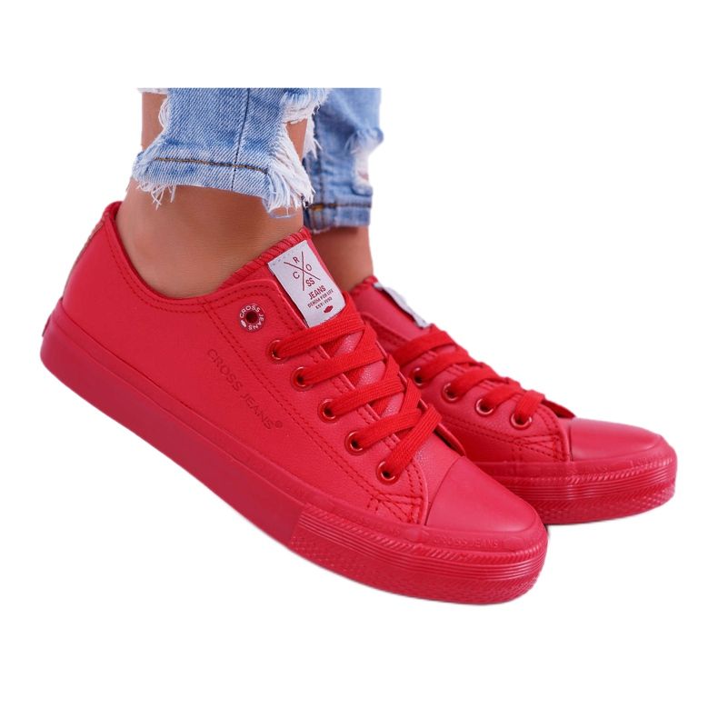 Ženske tenisice Cross Jeans Red DD2R4032 crvena