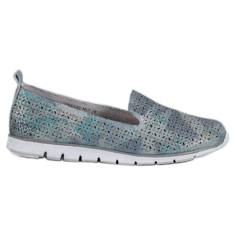 Filippo Leather Lords On The Platform plava