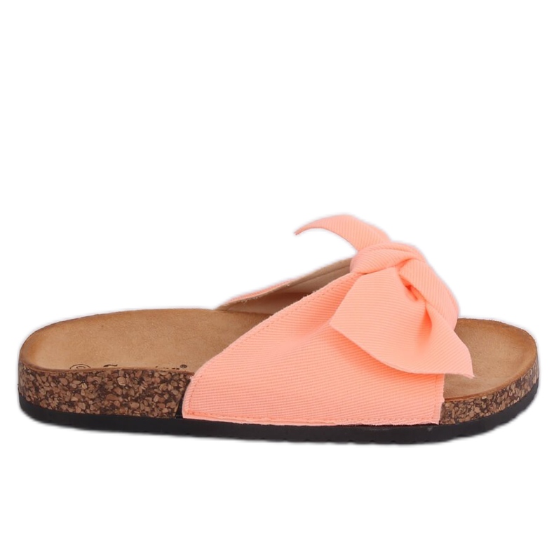 Ružičaste CK108 Ružičaste papuče na potplatu od pluta ružičasta