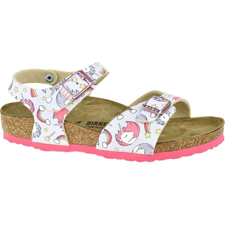 Birkenstock Rio Plain Bfdd Kids 1015620 sandale ružičasta