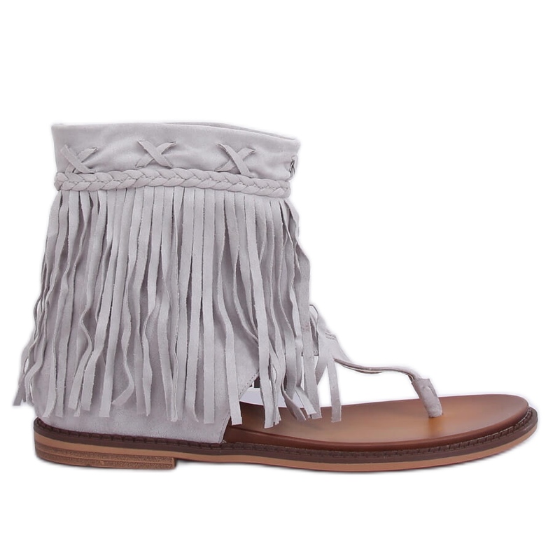 Sivi japanke s gornjim dijelom NS129P Siva