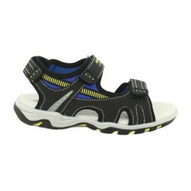 American Club Dječaci sportske sandale Koža umetni RL30/20 crna