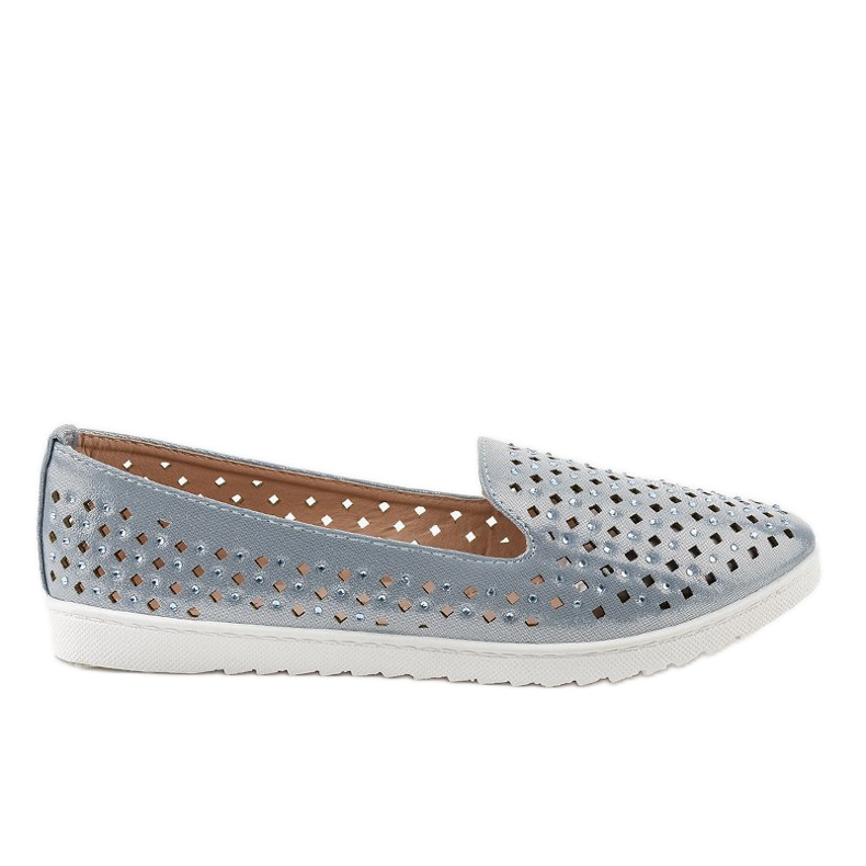 Plave ažurne tenisice DY-08 plava