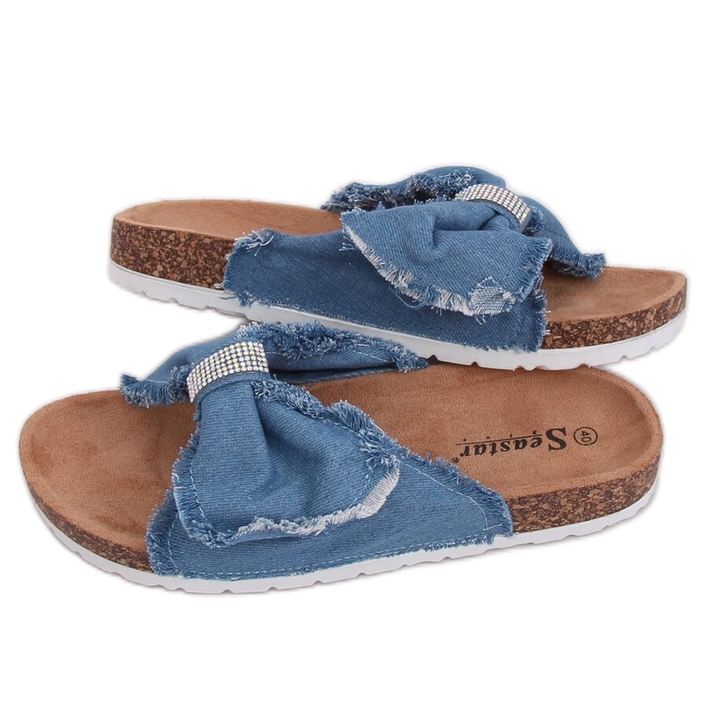 Platnene papuče na plutu BG60P Svijetloplava