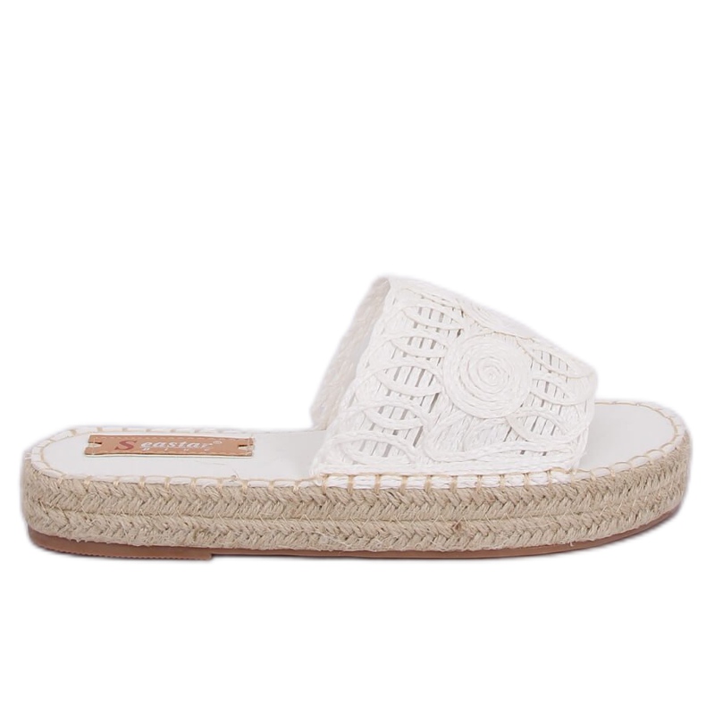 Bijele espadrile T353P Bijele bijela