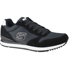 Skechers Sunlite-Waltan M 52384-BLK Cipele crna plava