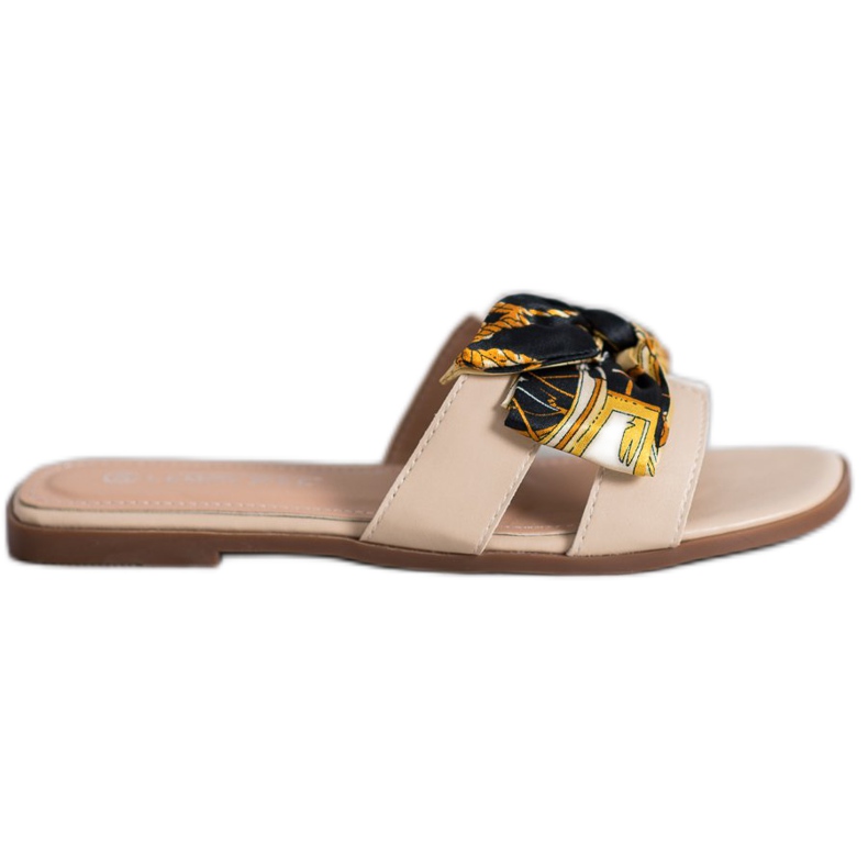 SHELOVET Elegantne papuče smeđa