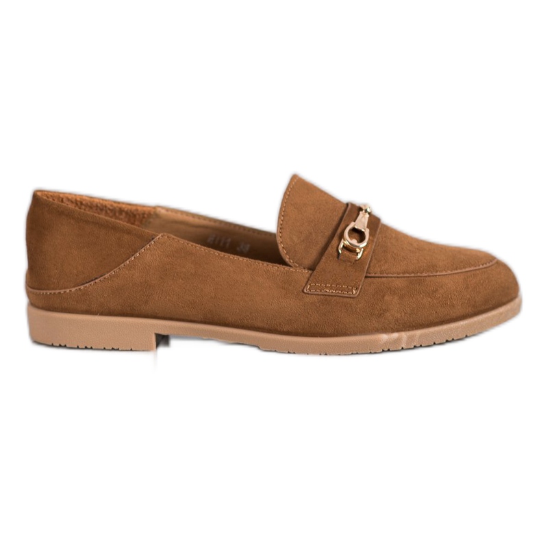 SHELOVET Suede Lords smeđa