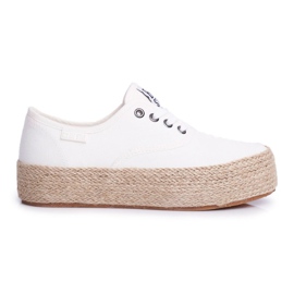 Ženske espadrile Big Star White FF274143 bijela